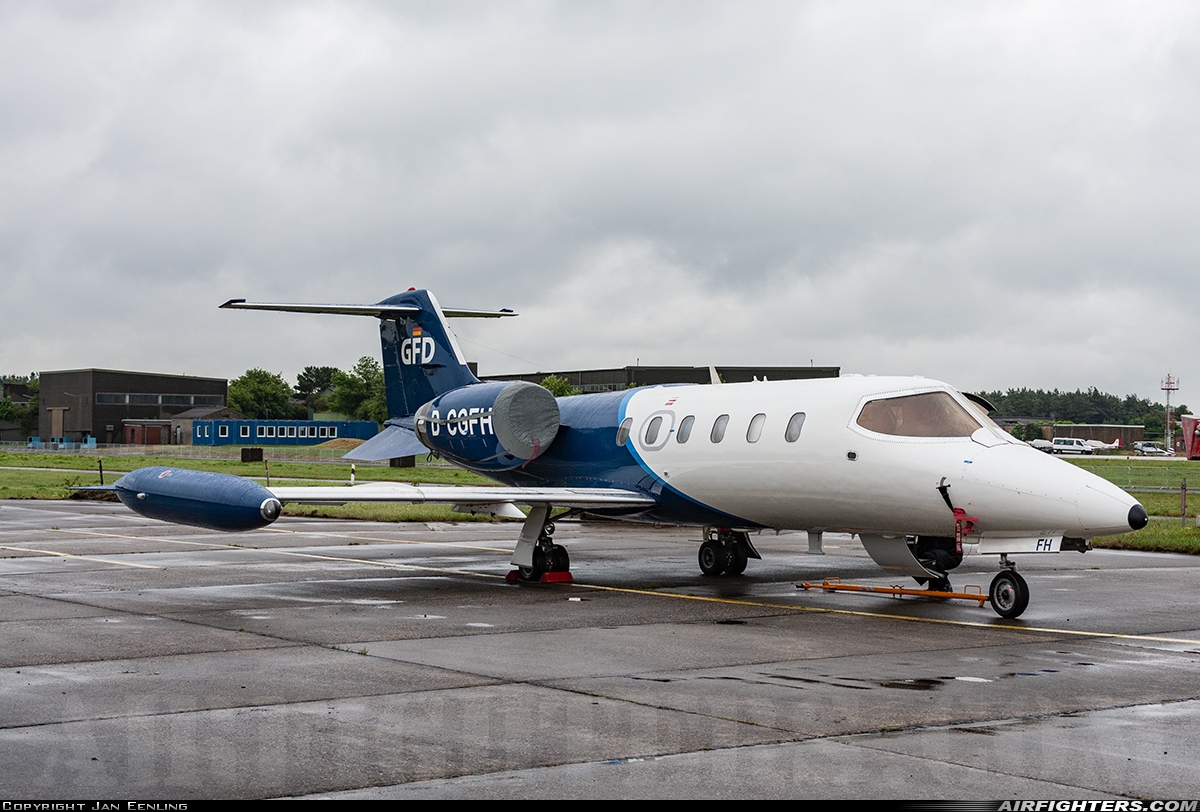 Company Owned - GFD Learjet 35A D-CGFH at Wittmundhafen (Wittmund) (ETNT), Germany
