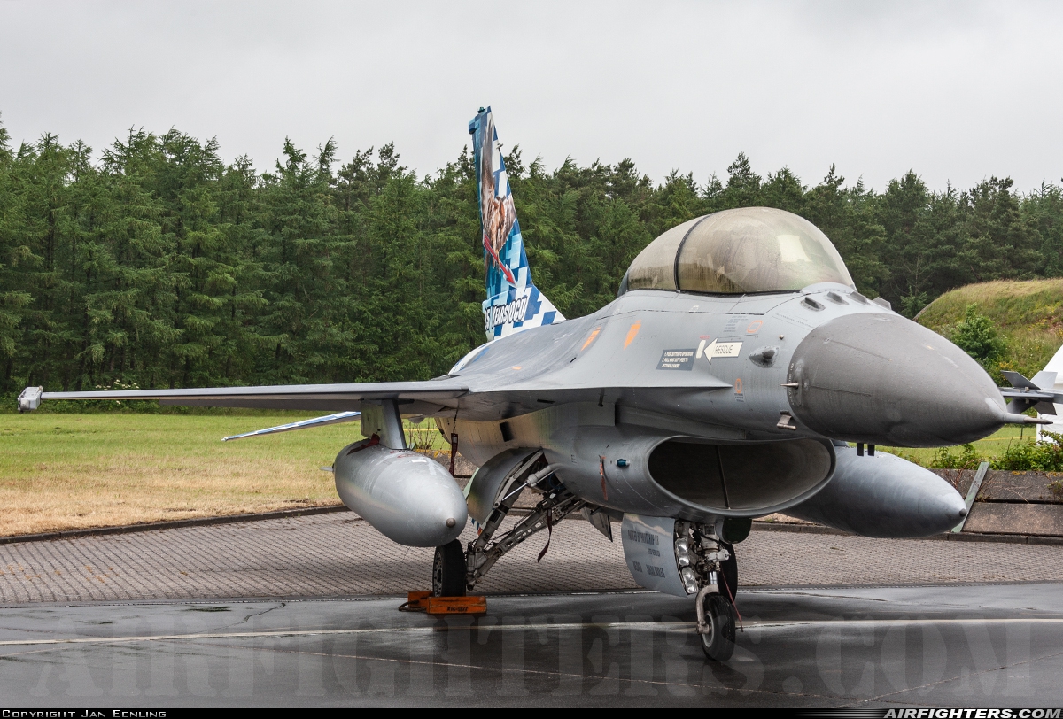 Belgium - Air Force General Dynamics F-16BM Fighting Falcon FB-24 at Wittmundhafen (Wittmund) (ETNT), Germany