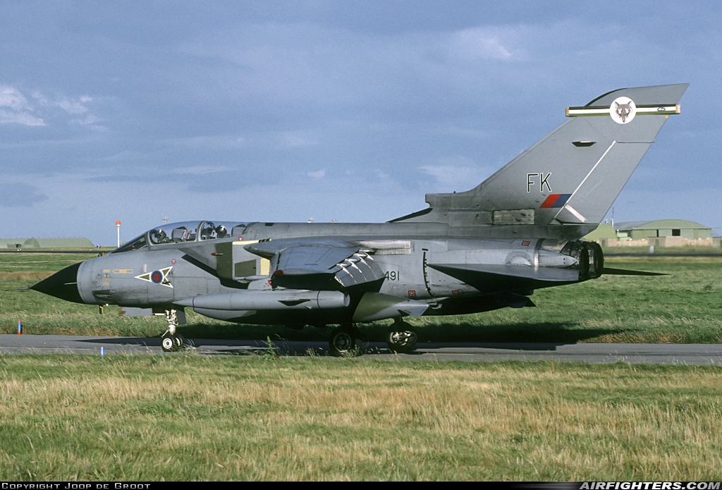 UK - Air Force Panavia Tornado GR1 ZA491 at Lossiemouth (LMO / EGQS), UK