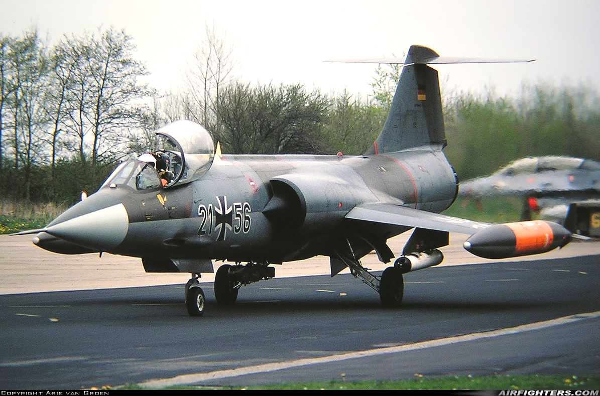 Germany - Air Force Lockheed F-104G Starfighter 21+56 at Leeuwarden (LWR / EHLW), Netherlands