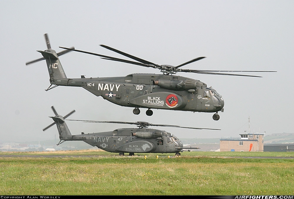 USA - Navy Sikorsky CH-53E Super Stallion (S-65E) 162516 at Barrow / Walney Island (EGNL), UK