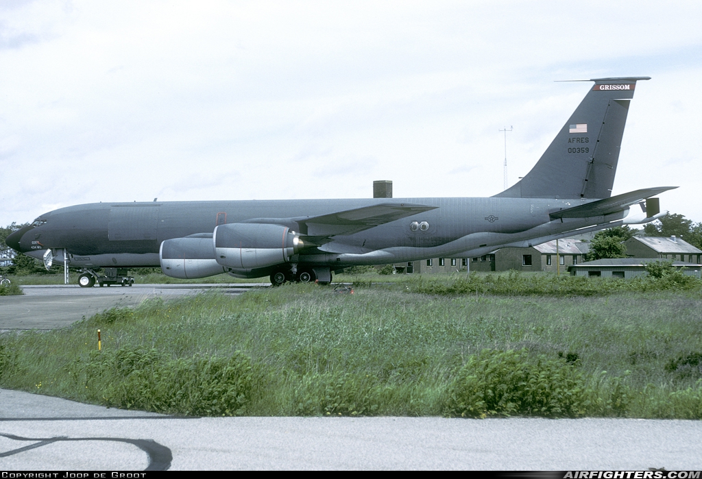 USA - Air Force Boeing KC-135R Stratotanker (717-148) 60-0359 at Karup (KRP / EKKA), Denmark