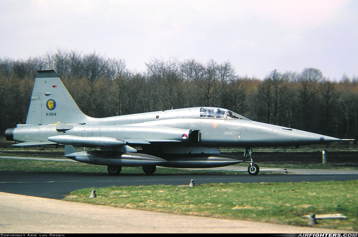 Netherlands - Air Force Canadair NF-5A (CL-226) K-3014 at Enschede - Twenthe (ENS / EHTW), Netherlands