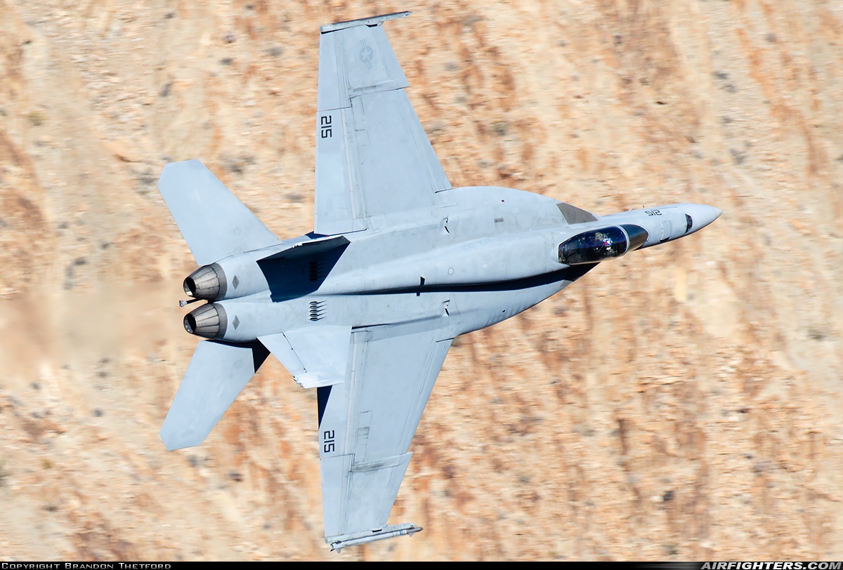 USA - Navy Boeing F/A-18E Super Hornet 166436 at Off-Airport - Rainbow Canyon area, USA