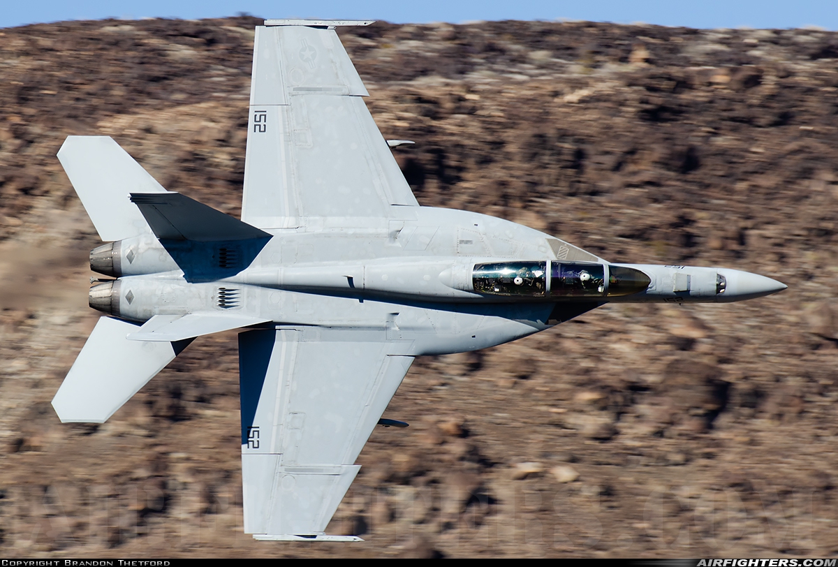 USA - Navy Boeing F/A-18F Super Hornet 166923 at Off-Airport - Rainbow Canyon area, USA