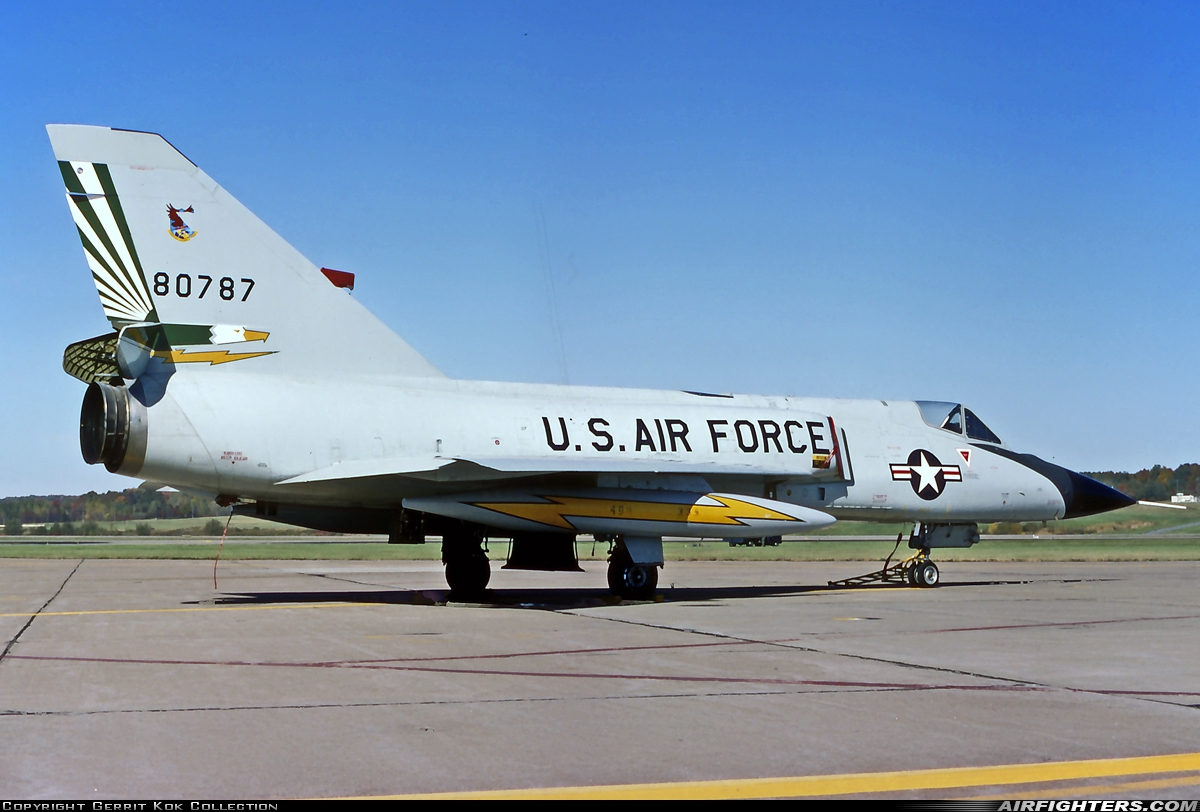USA - Air Force Convair F-106A Delta Dart (8) 58-0787 at Rome - Griffis AFB (RME / KRME), USA