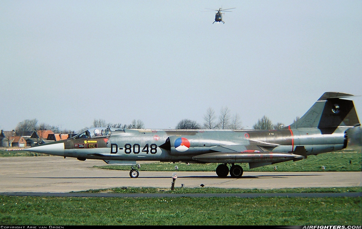 Netherlands - Air Force Lockheed F-104G Starfighter D-8048 at Leeuwarden (LWR / EHLW), Netherlands