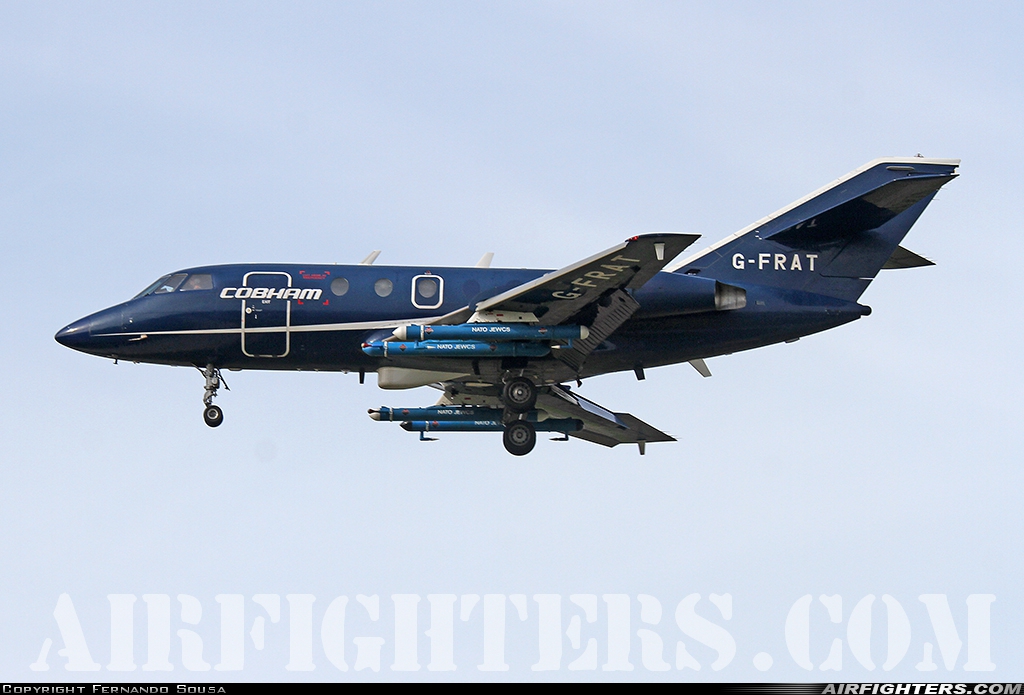 Company Owned - Cobham Aviation Dassault Falcon 20 G-FRAT at Monte Real (BA5) (LPMR), Portugal
