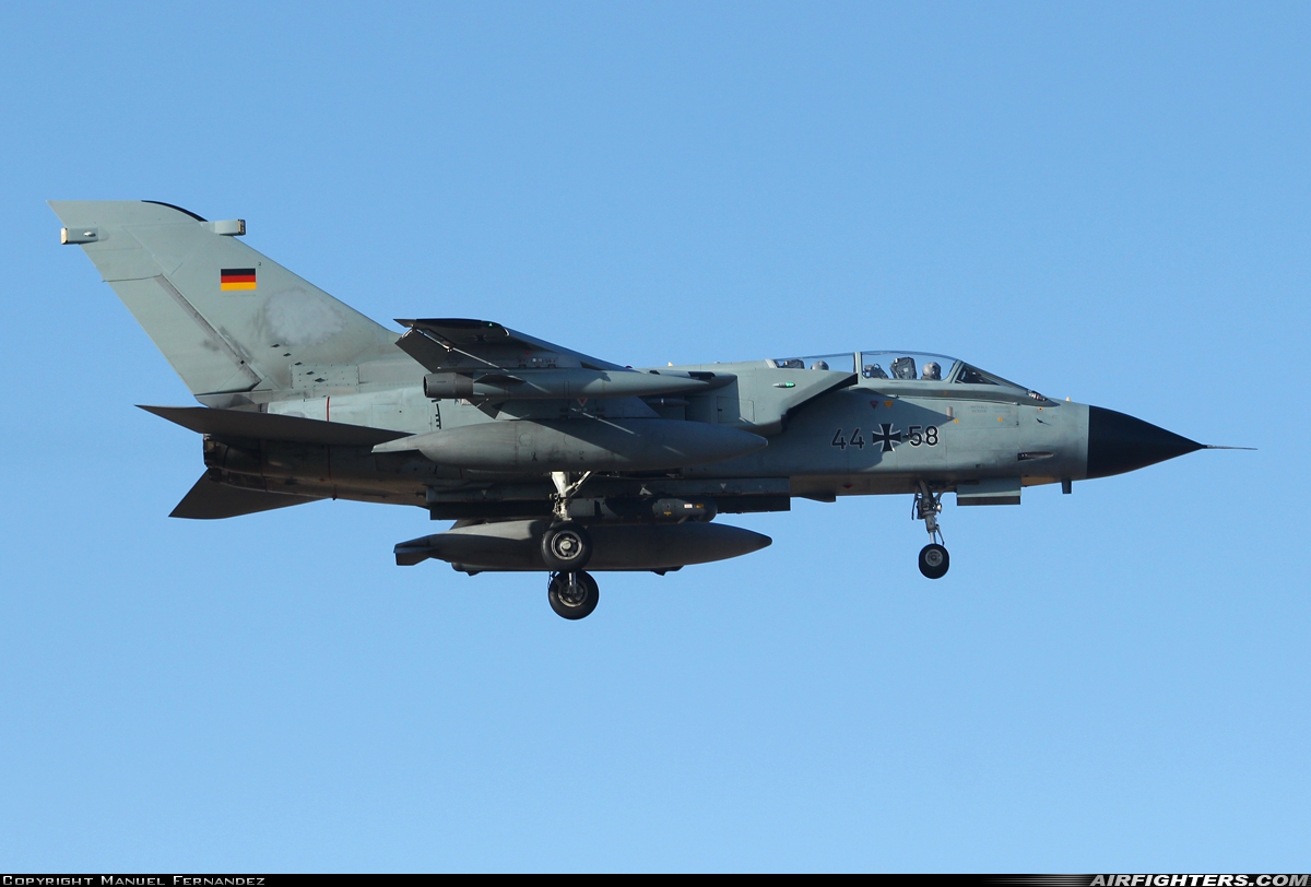 Germany - Air Force Panavia Tornado IDS 44+58 at Albacete (- Los Llanos) (LEAB), Spain