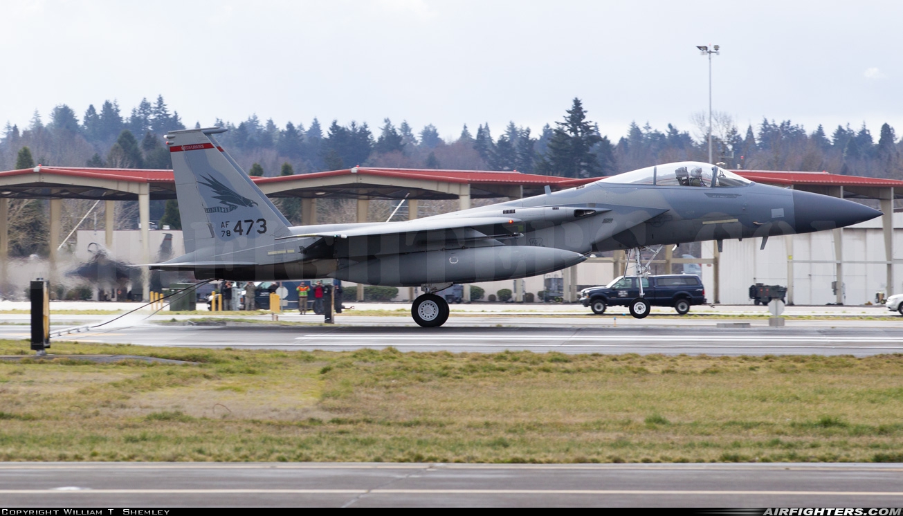 USA - Air Force McDonnell Douglas F-15C Eagle 78-0473 at Portland - Int. (PDX / KPDX), USA