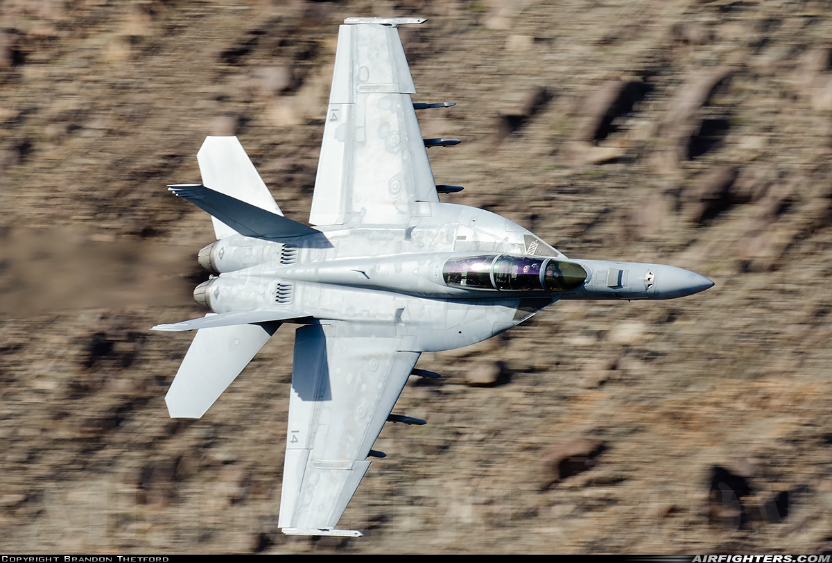 USA - Navy Boeing F/A-18F Super Hornet 165669 at Off-Airport - Rainbow Canyon area, USA