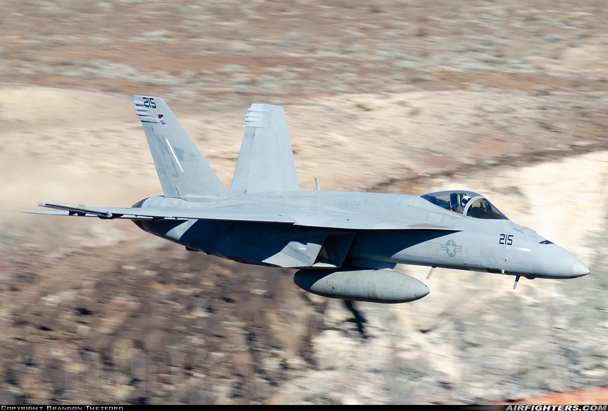 USA - Navy Boeing F/A-18E Super Hornet 166438 at Off-Airport - Rainbow Canyon area, USA
