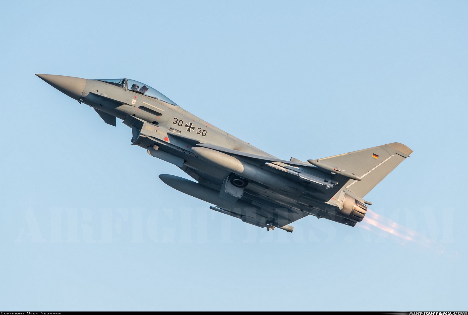 Germany - Air Force Eurofighter EF-2000 Typhoon S 30+30 at Wittmundhafen (Wittmund) (ETNT), Germany