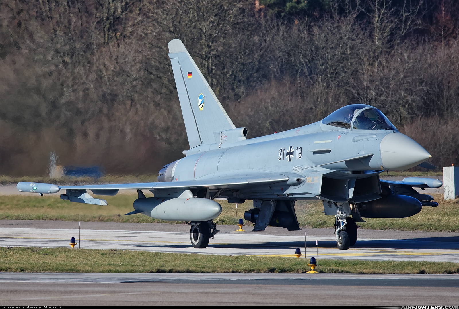 Germany - Air Force Eurofighter EF-2000 Typhoon S 31+19 at Wittmundhafen (Wittmund) (ETNT), Germany