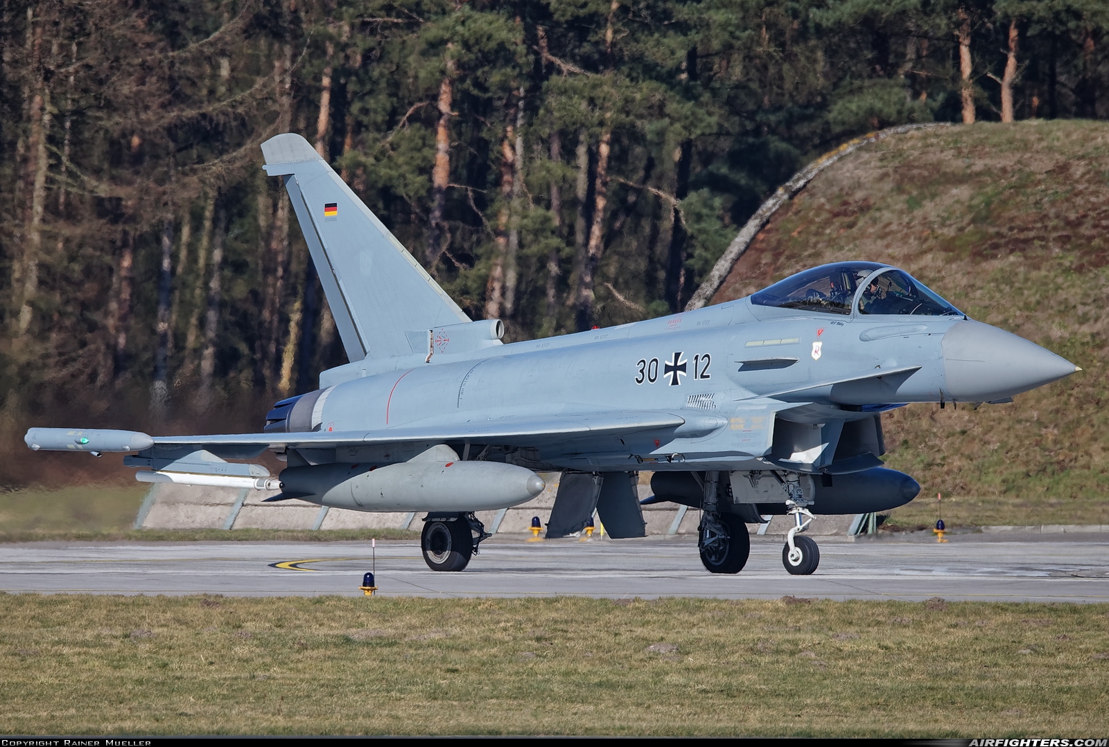 Germany - Air Force Eurofighter EF-2000 Typhoon S 30+12 at Wittmundhafen (Wittmund) (ETNT), Germany