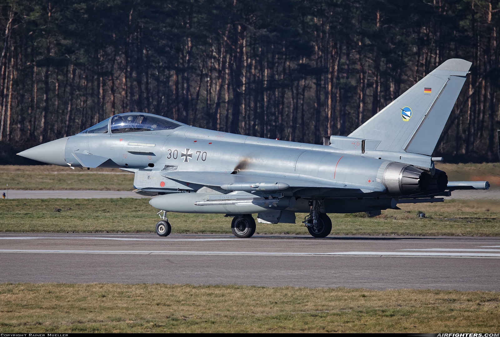Germany - Air Force Eurofighter EF-2000 Typhoon S 30+70 at Wittmundhafen (Wittmund) (ETNT), Germany