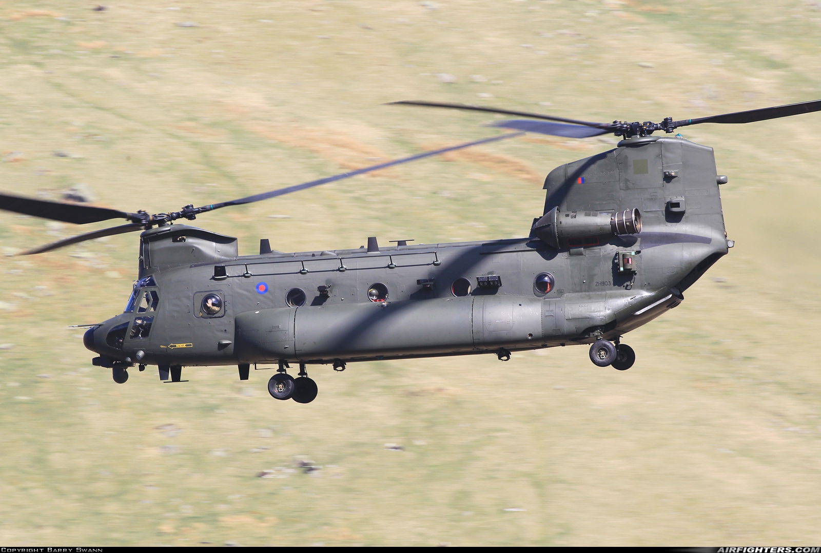 UK - Air Force Boeing Vertol Chinook HC5 (MH-47E) ZH903 at Off-Airport - Cumbria, UK