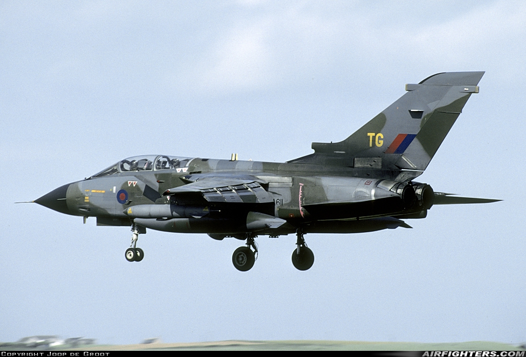 UK - Air Force Panavia Tornado GR1 ZA611 at Lossiemouth (LMO / EGQS), UK