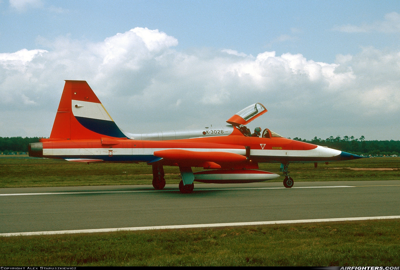 Netherlands - Air Force Canadair NF-5A (CL-226) K-3026 at Ramstein (- Landstuhl) (RMS / ETAR), Germany