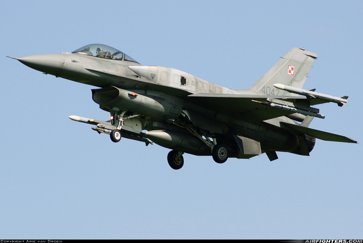 Poland - Air Force General Dynamics F-16C Fighting Falcon 4047 at Leeuwarden (LWR / EHLW), Netherlands