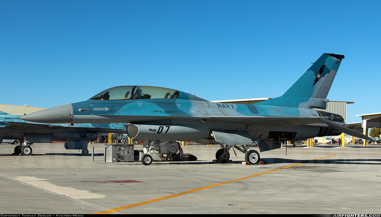 USA - Navy General Dynamics F-16B Fighting Falcon 920461 at Fallon - Fallon NAS (NFL / KNFL), USA