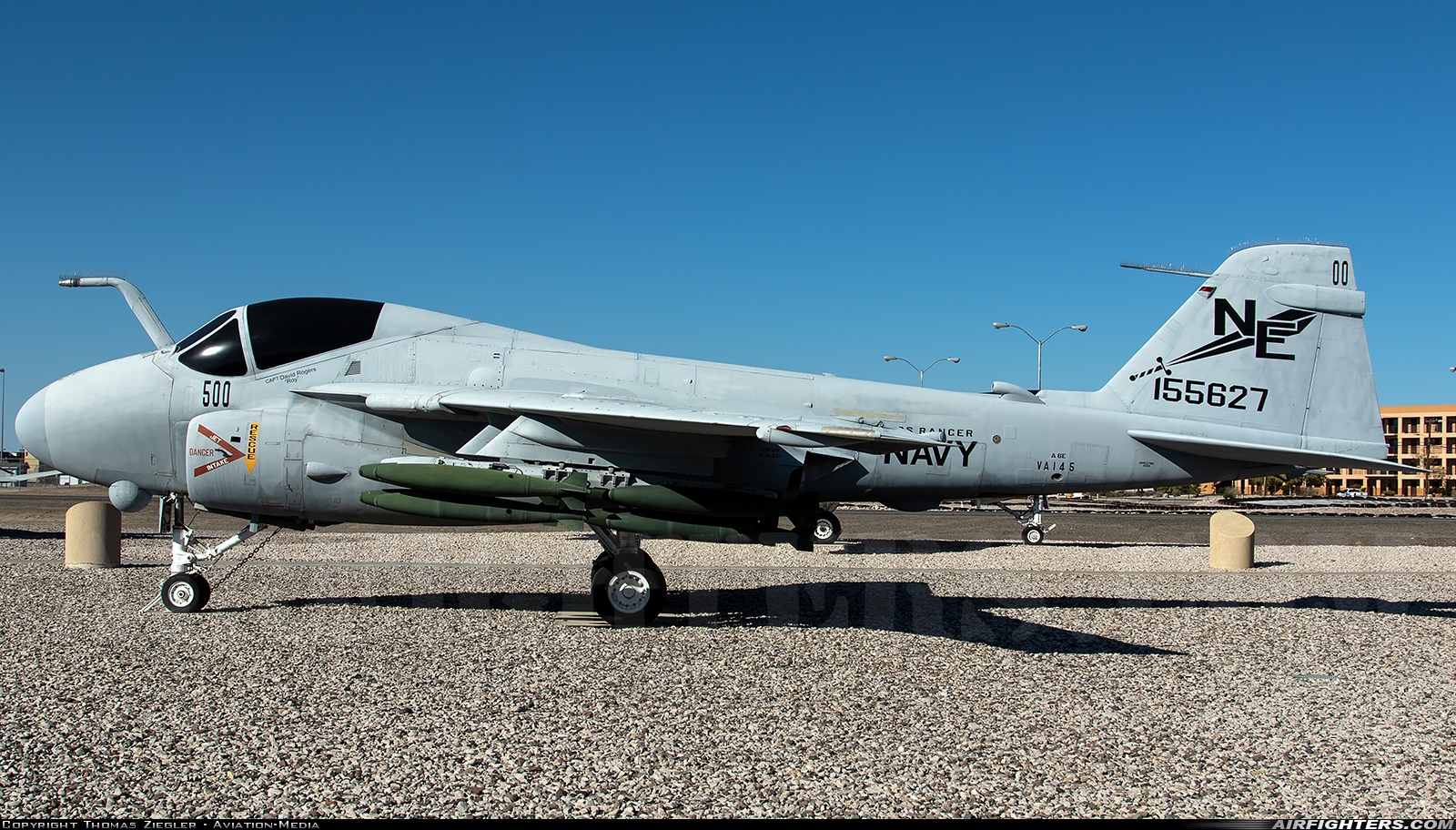 USA - Navy Grumman A-6E Intruder (G-128) 155627 at Fallon - Fallon NAS (NFL / KNFL), USA