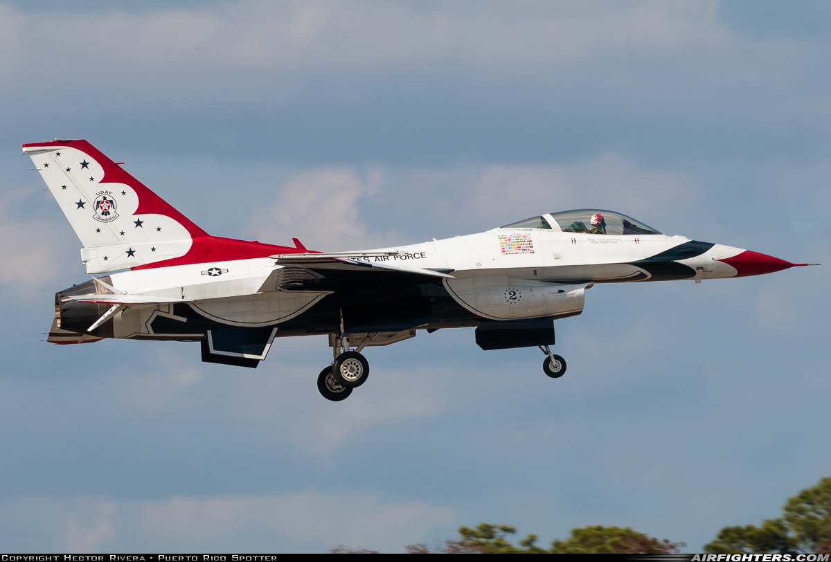 USA - Air Force General Dynamics F-16C Fighting Falcon **-**** at Daytona Beach - Int. (Regional) (DAB / KDAB), USA