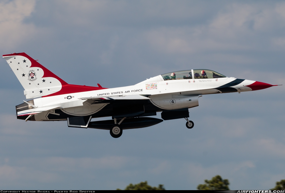 USA - Air Force General Dynamics F-16D Fighting Falcon **-**** at Daytona Beach - Int. (Regional) (DAB / KDAB), USA