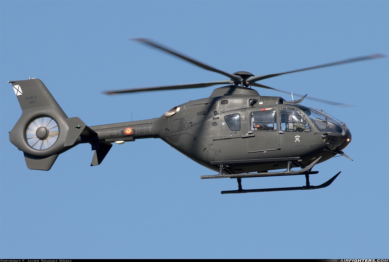 Spain - Army Eurocopter EC-135T2+ E.26-21-10017 at Madrid - Getafe (LEGT), Spain