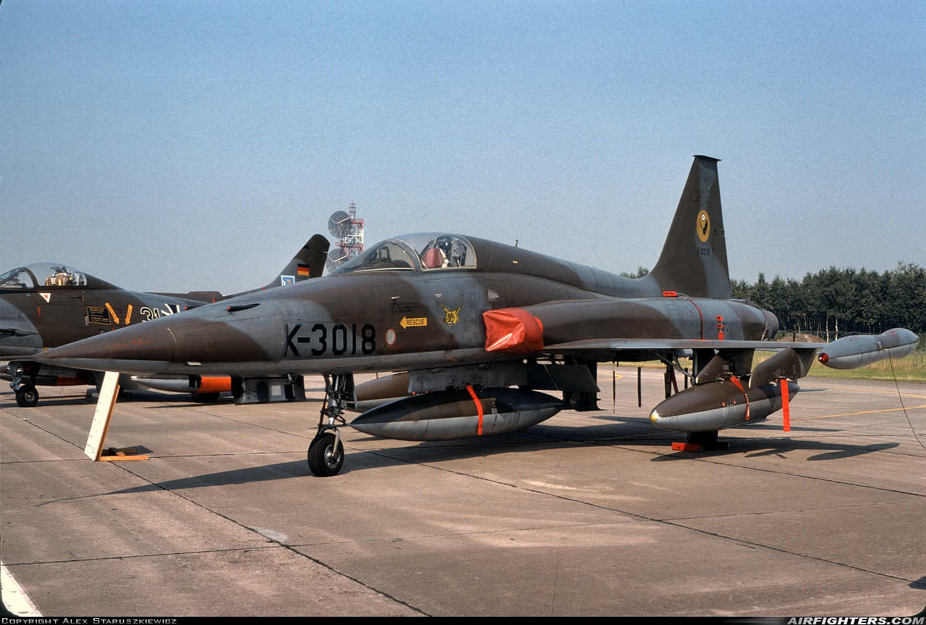 Netherlands - Air Force Canadair NF-5A (CL-226) K-3018 at Uden - Volkel (UDE / EHVK), Netherlands
