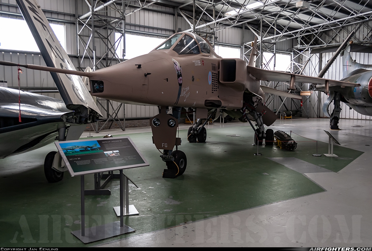 UK - Air Force Sepecat Jaguar GR1A XZ119 at East Fortune, UK