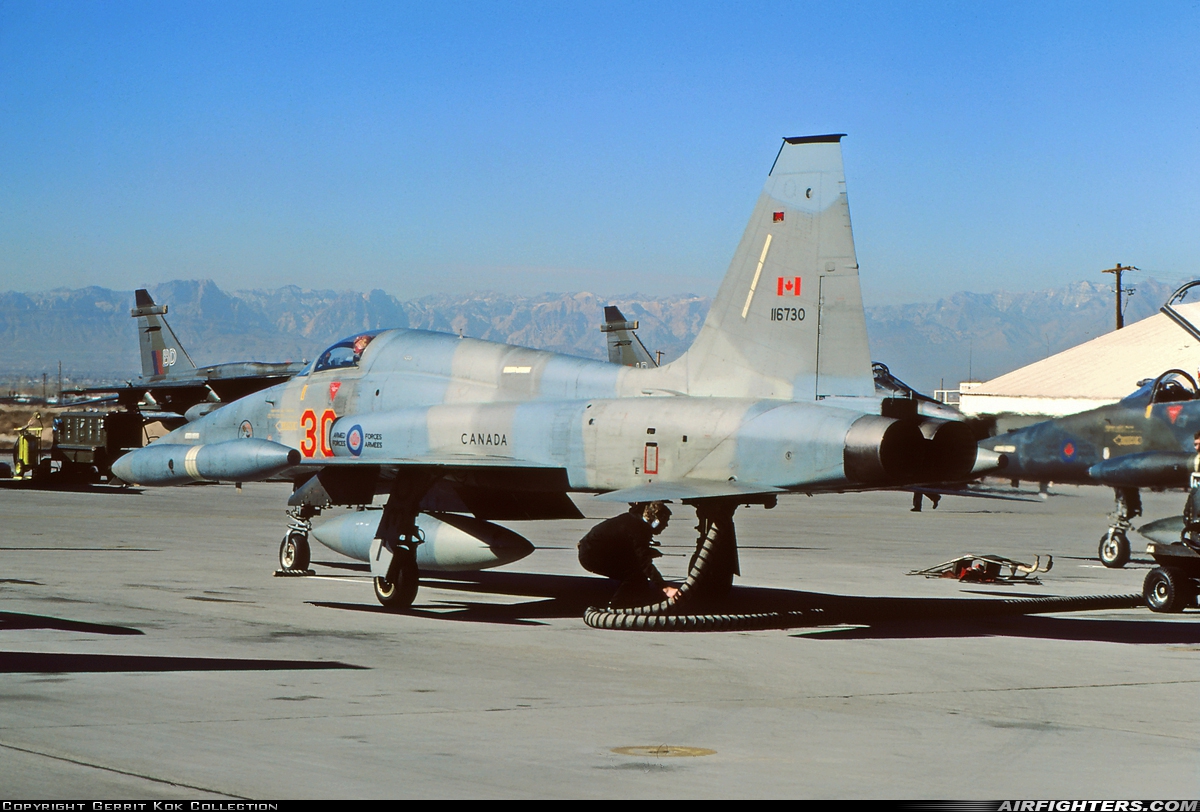 Canada - Air Force Canadair CF-5A (CL-219) 116730 at Las Vegas - Nellis AFB (LSV / KLSV), USA