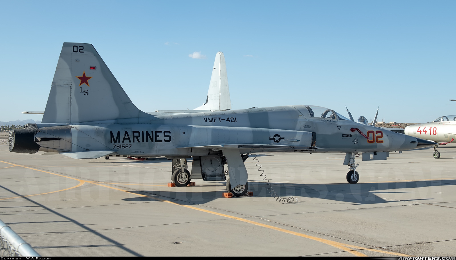 USA - Marines Northrop F-5N Tiger II 761527 at Yuma - MCAS / Int. (NYL / KNYL), USA