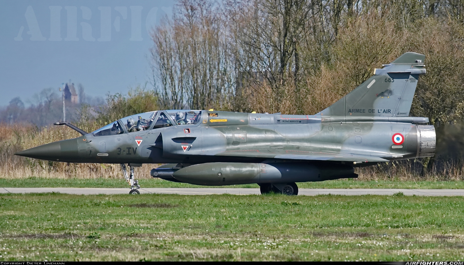 France - Air Force Dassault Mirage 2000D 683 at Leeuwarden (LWR / EHLW), Netherlands