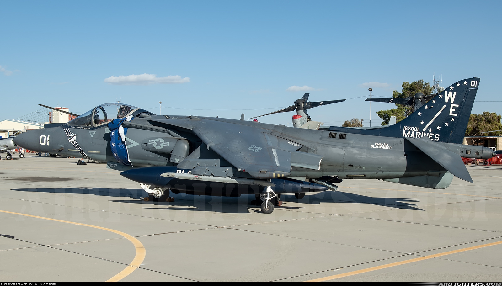USA - Marines McDonnell Douglas AV-8B+ Harrier ll 165001 at Yuma - MCAS / Int. (NYL / KNYL), USA