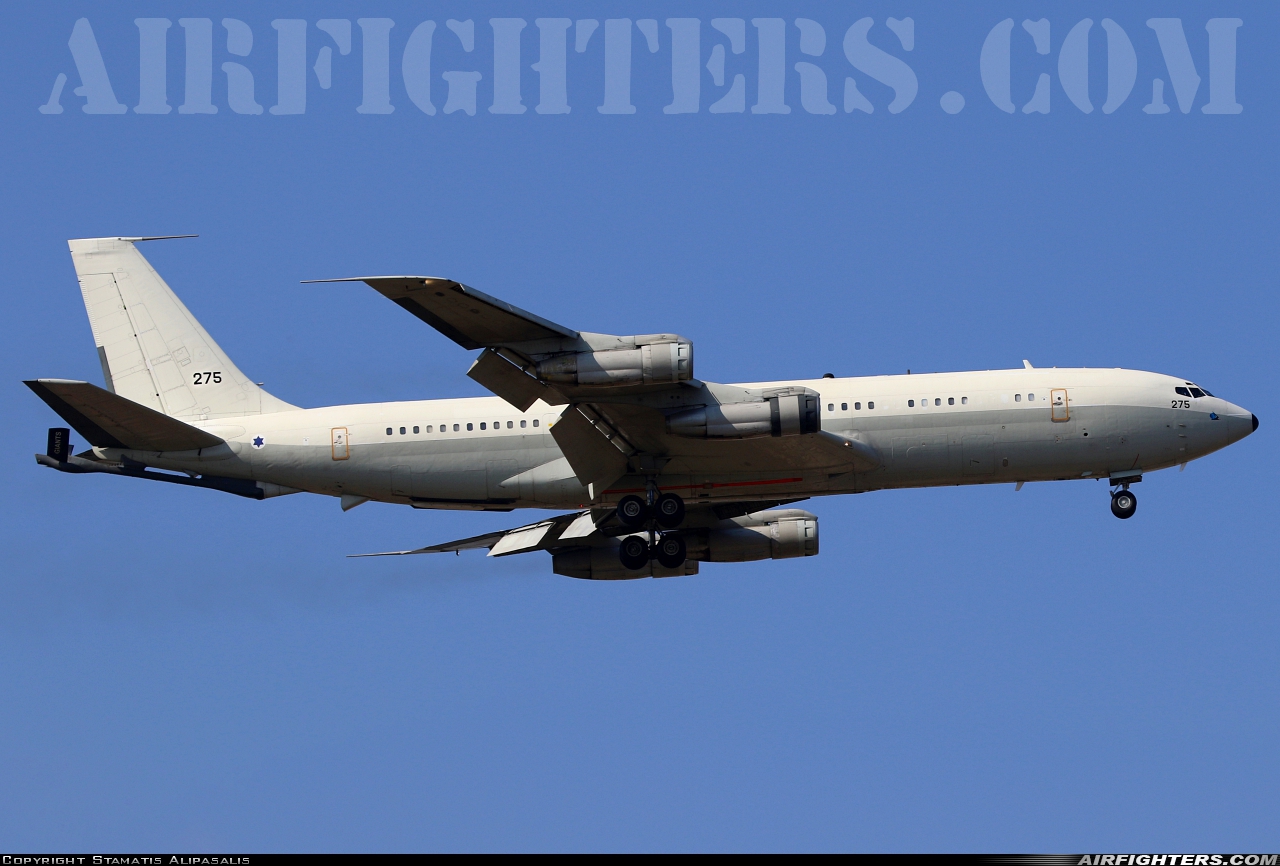 Israel - Air Force Boeing 707-3P1C(KC) Re'em 275 at Athens - Eleftherios Venizelos (Spata) (ATH / LGAV), Greece