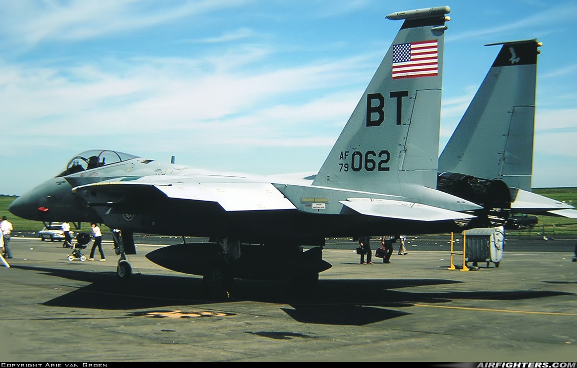 USA - Air Force McDonnell Douglas F-15C Eagle 79-0062 at Bitburg (BBJ / EDRB), Germany