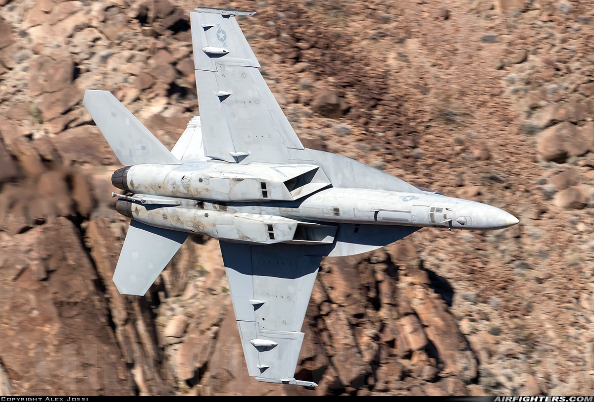 USA - Navy Boeing F/A-18F Super Hornet 165918 at Off-Airport - Rainbow Canyon area, USA
