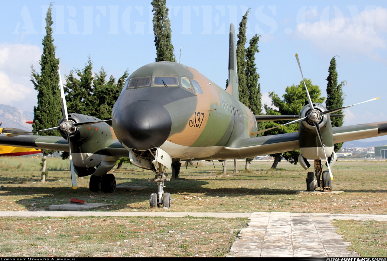 Greece - Air Force NAMC YS-11A-520 2137 at Elefsís (LGEL), Greece