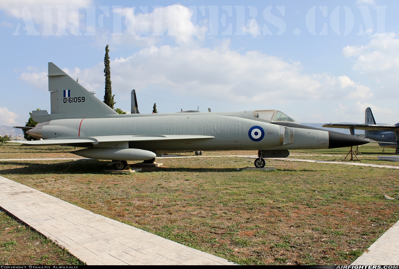Greece - Air Force Convair F-102A Delta Dagger (8-10) 61059 at Elefsís (LGEL), Greece