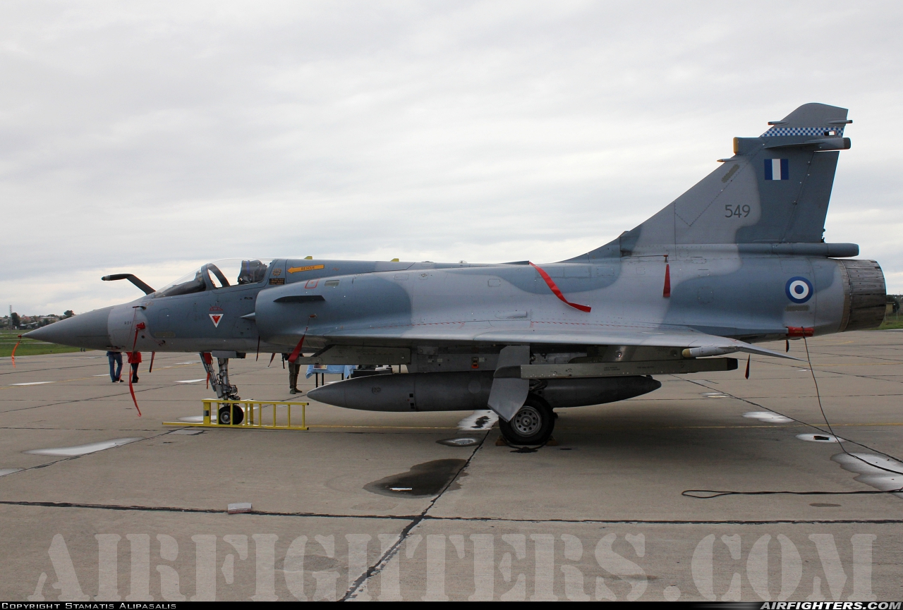 Greece - Air Force Dassault Mirage 2000-5EG 549 at Tanagra (LGTG), Greece
