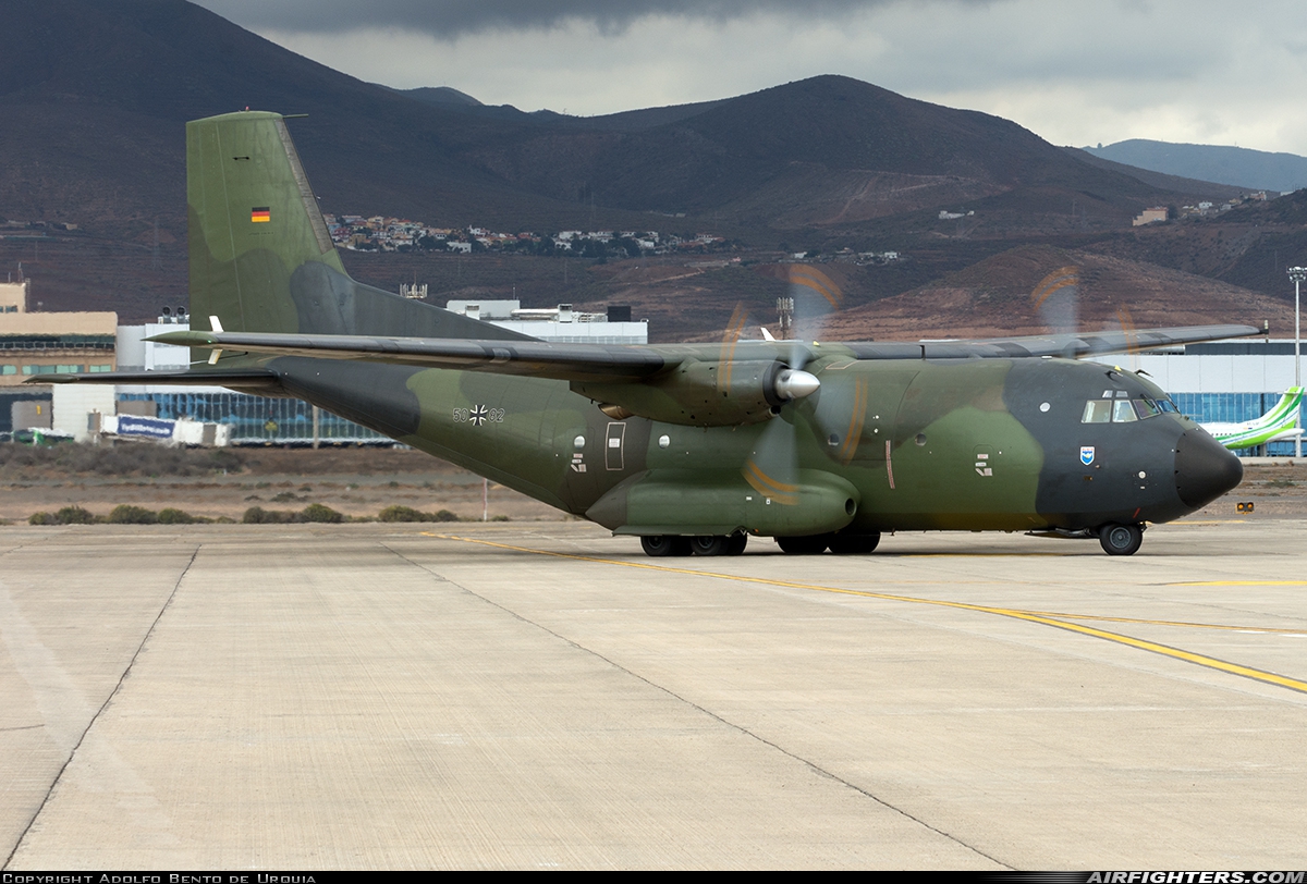 Germany - Air Force Transport Allianz C-160D 50+82 at Gran Canaria (- Las Palmas / Gando) (LPA / GCLP), Spain