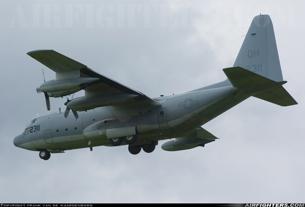 USA - Marines Lockheed KC-130T Hercules (L-382) 162311 at Eindhoven (- Welschap) (EIN / EHEH), Netherlands