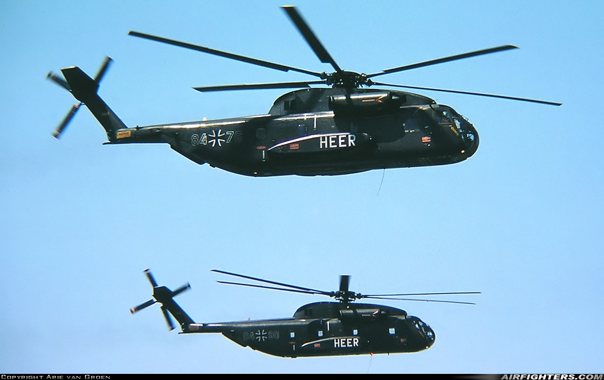Germany - Army Sikorsky CH-53G (S-65) 84+76 at Arnhem - Deelen (EHDL), Netherlands