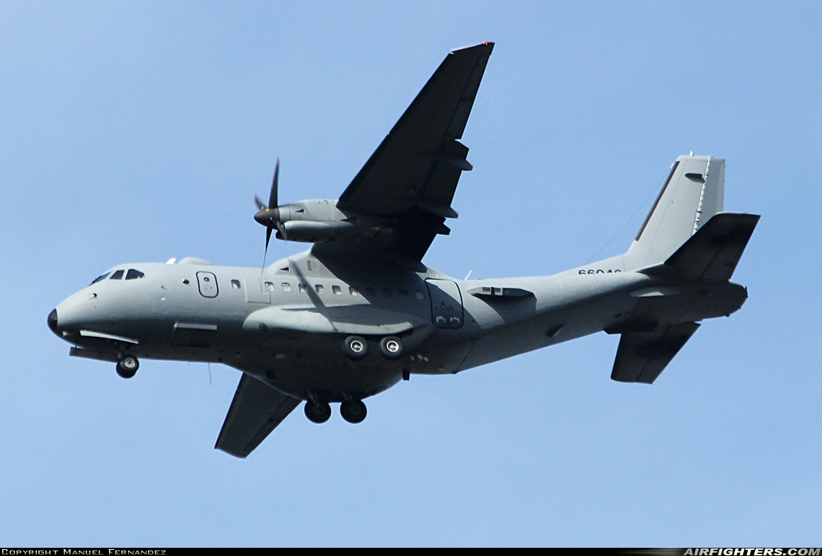 USA - Air Force CASA CN235-300 96-6046 at Rota (LERT), Spain