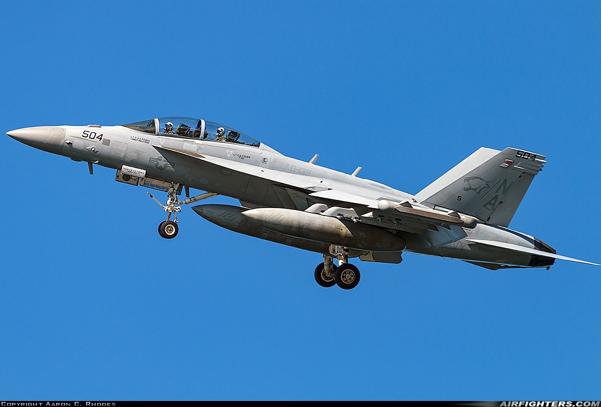 USA - Navy Boeing EA-18G Growler 168260 at Oak Harbor - Whidbey Island NAS / Ault Field (NUW), USA