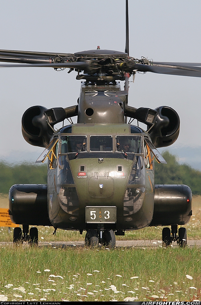 Germany - Army Sikorsky CH-53G (S-65) 84+53 at Laupheim (ETHL), Germany