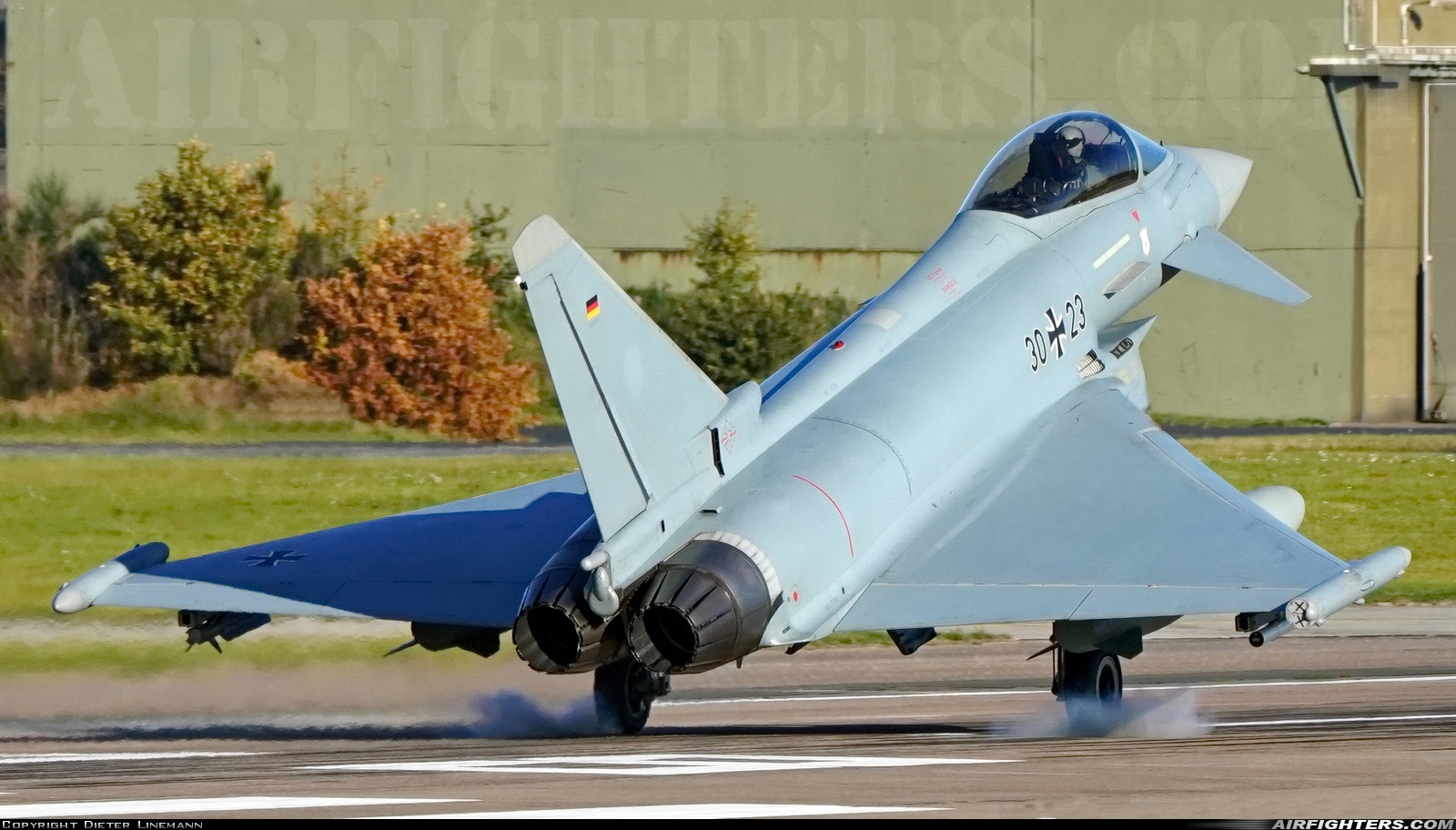 Germany - Air Force Eurofighter EF-2000 Typhoon S 30+23 at Wittmundhafen (Wittmund) (ETNT), Germany