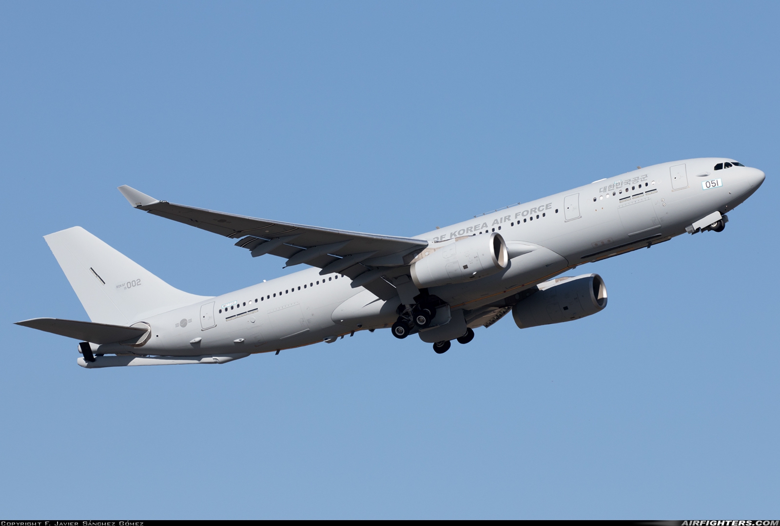 South Korea - Air Force Airbus A330-243MRTT 19-002 at Madrid - Getafe (LEGT), Spain