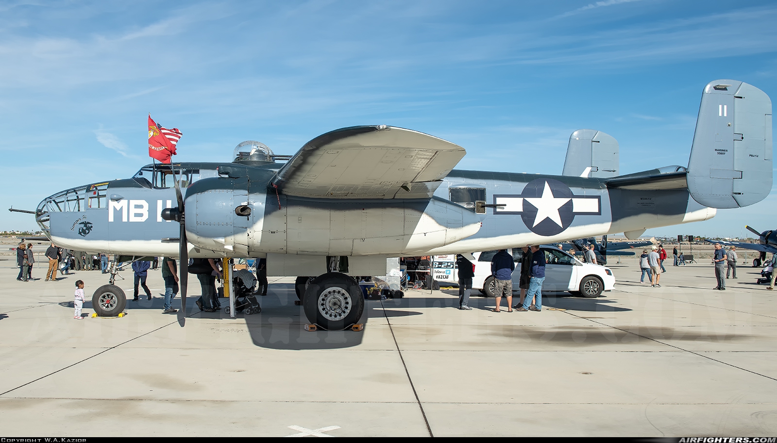 Private - Commemorative Air Force North American PBJ-1J Mitchell NL5865V at Yuma - MCAS / Int. (NYL / KNYL), USA